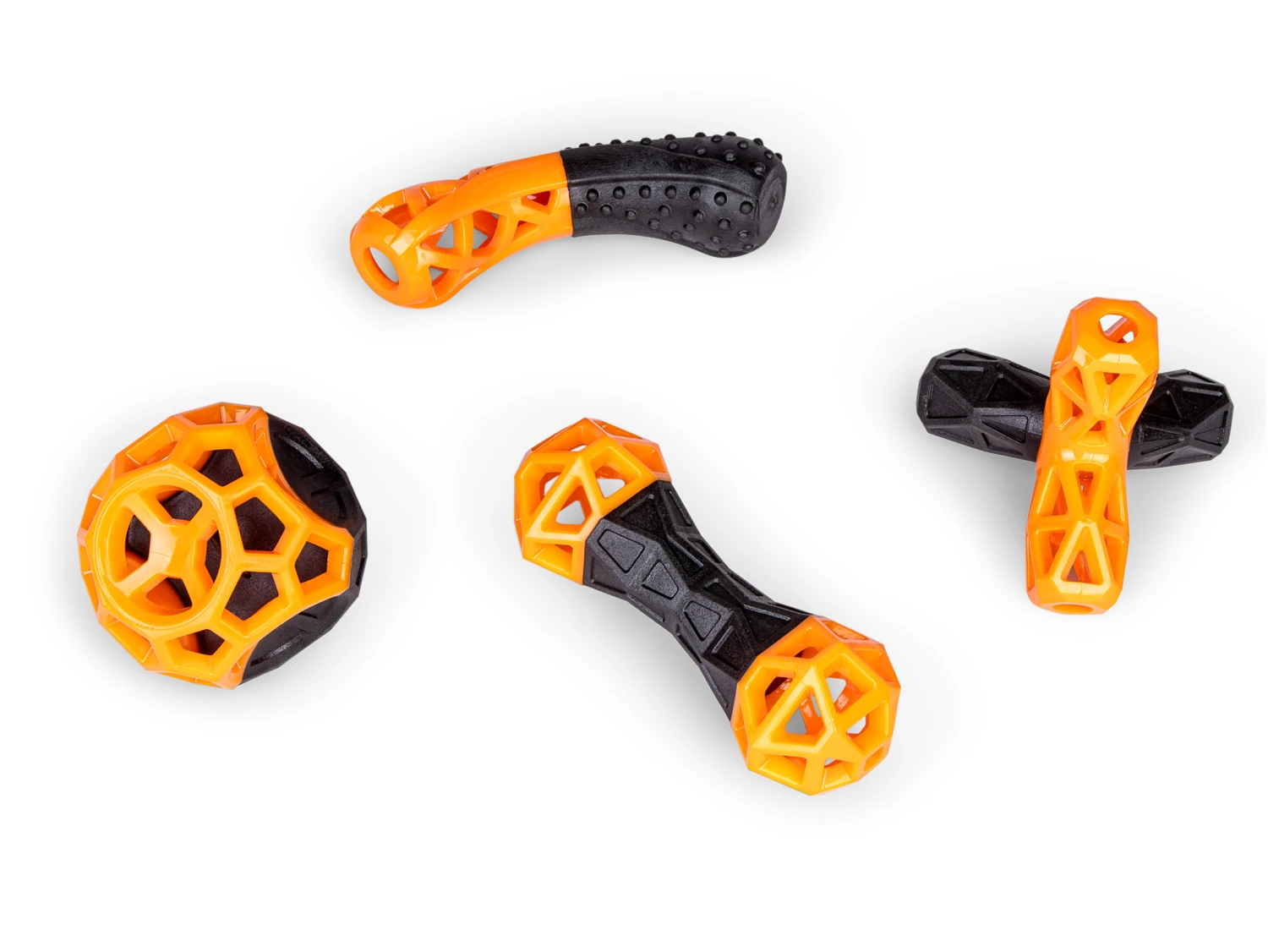 Speelgoed Hond TPR Orange Fun Bal 8,5 Cm 5 Speelgoed Hond TPR Orange Fun Bal 8,5 Cm - Afbeelding 3