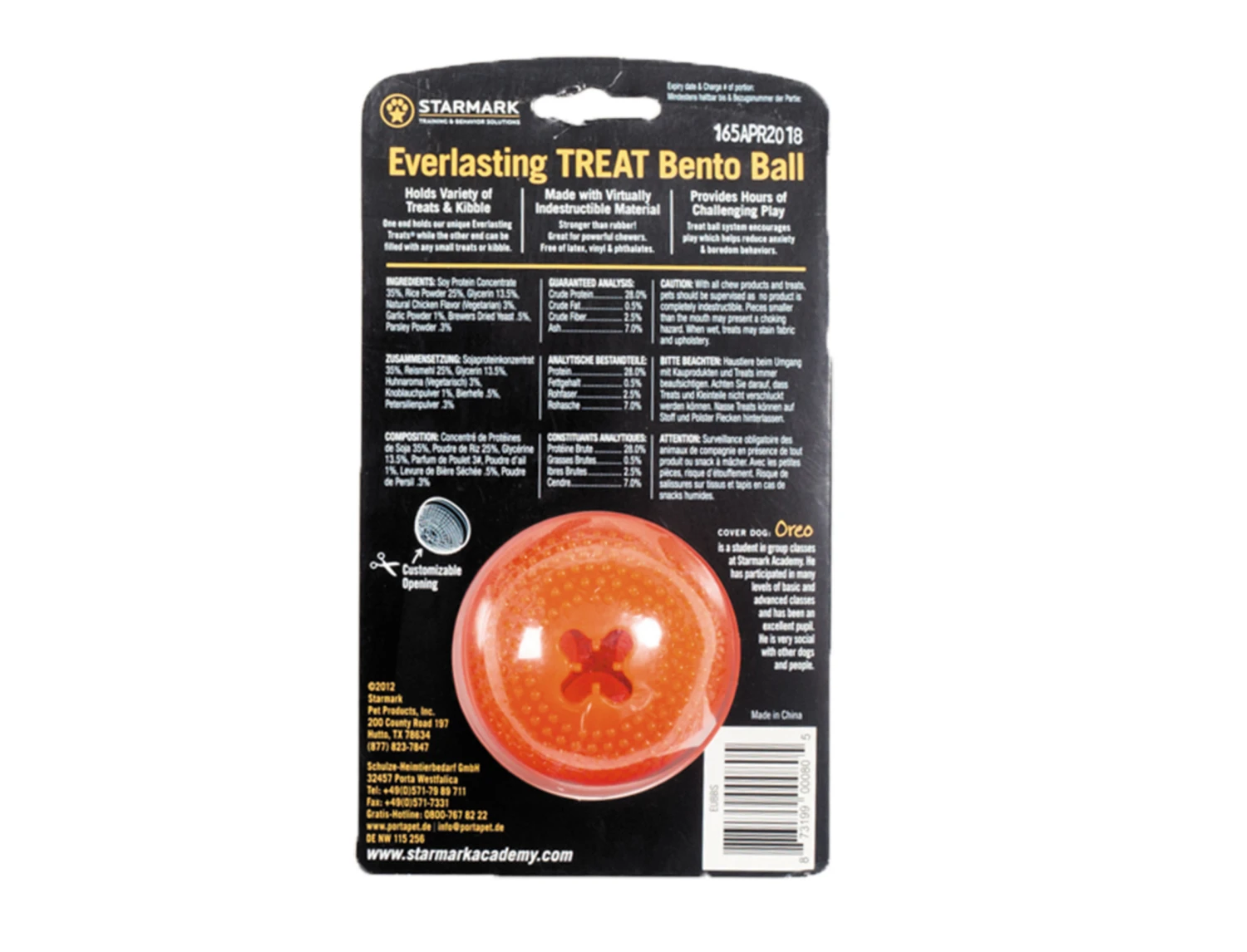 Starmark Everlasting Treat Bento Ball Ø 6,5cm S 6 Starmark Everlasting Treat Bento Ball Ø 6,5cm S - Afbeelding 4