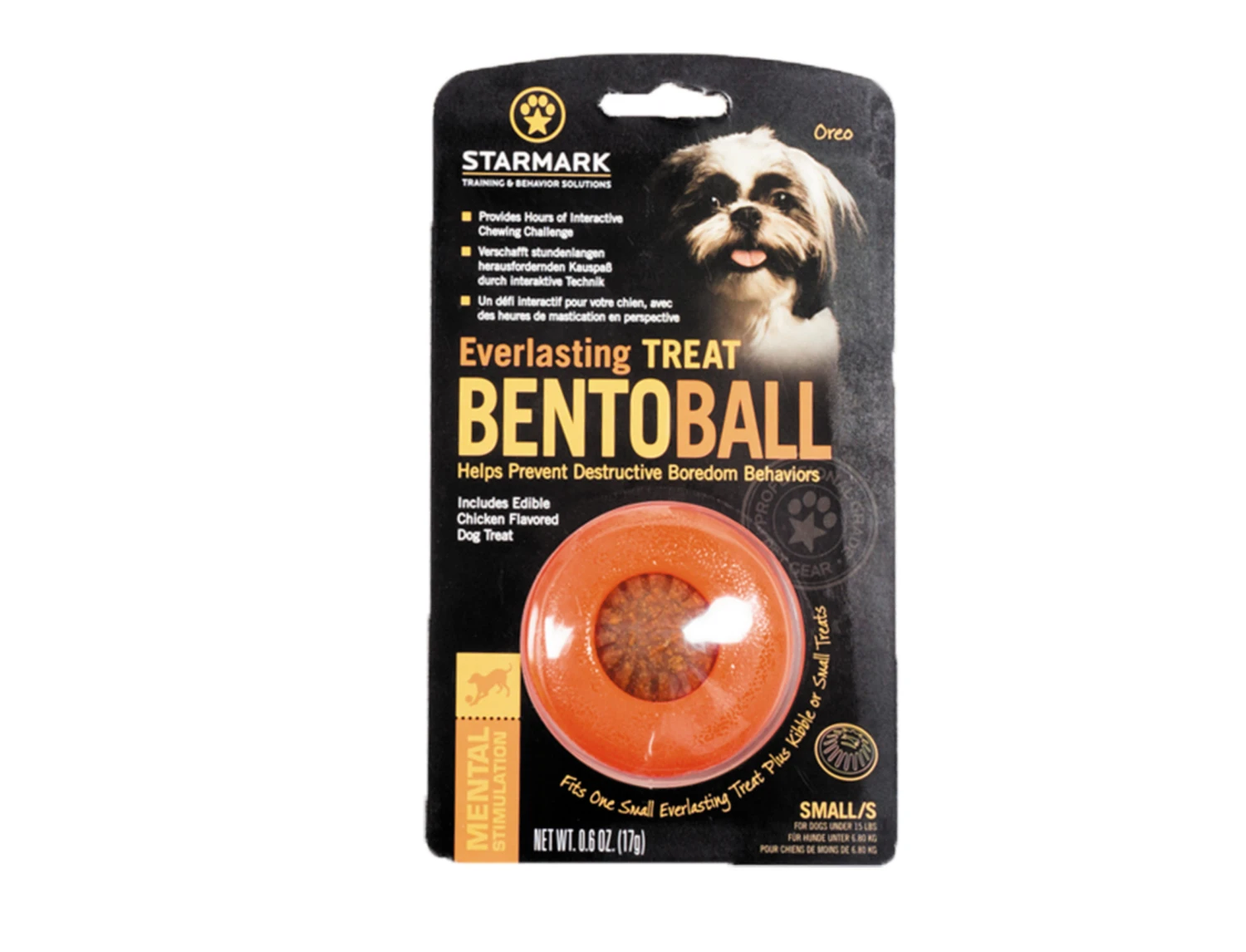 Starmark Everlasting Treat Bento Ball Ø 6,5cm S 5 Starmark Everlasting Treat Bento Ball Ø 6,5cm S - Afbeelding 3