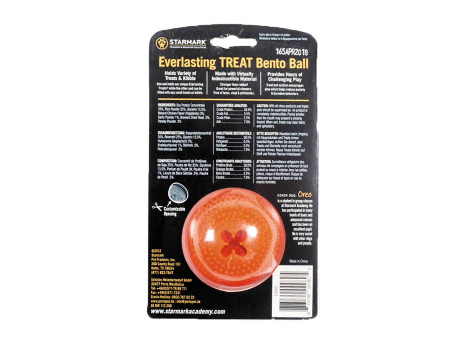 Starmark Everlasting Treat Bento Ball Ø 6,5cm S 4 Starmark Everlasting Treat Bento Ball Ø 6,5cm S - Afbeelding 2