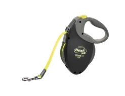 Flexi Giant Zwart/neon M (riem 8 M)