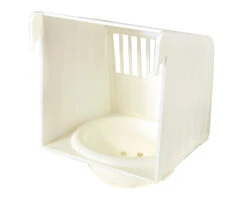 Merkloos Nestkast Met Nest Wit 13x15x12cm