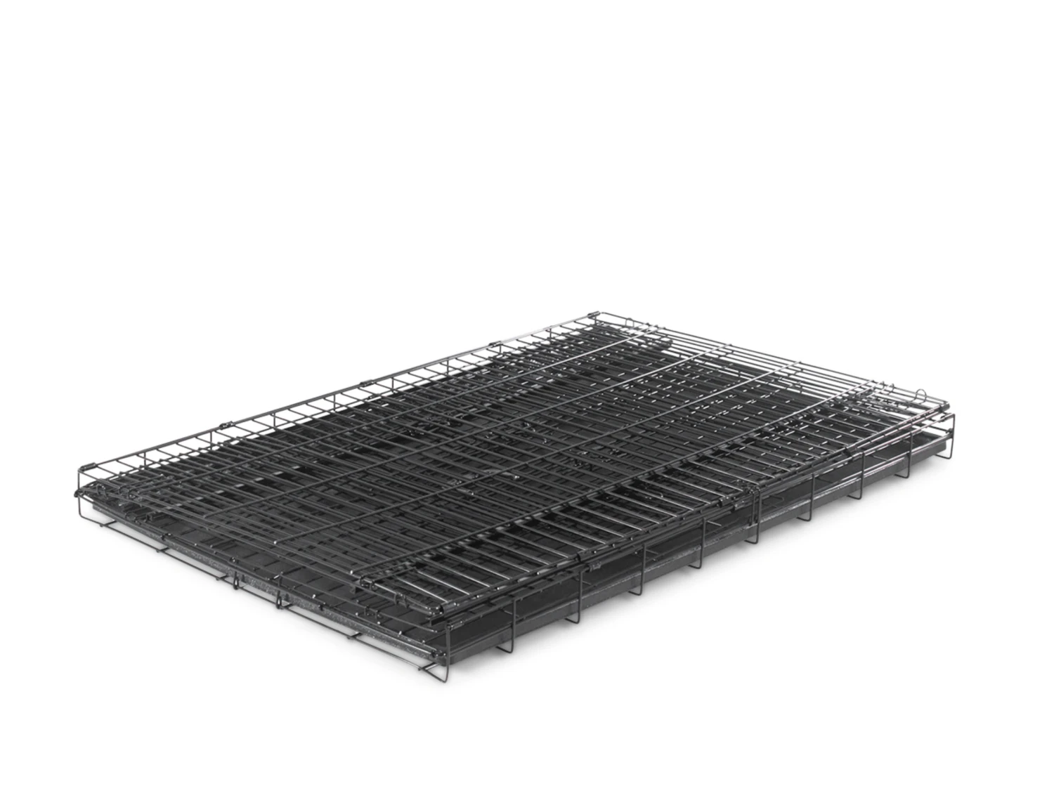 Draadkooi Opvouwbaar Premium Zwart 122x75x81cm 8 Draadkooi Opvouwbaar Premium Zwart 122x75x81cm - Afbeelding 6