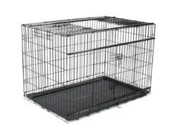 Draadkooi Opvouwbaar Premium Zwart 122x75x81cm 12 Draadkooi Opvouwbaar Premium Zwart 122x75x81cm -Savic Winkel p174 vad 13823 draadkooi opvouwbaar premium zwart 122x76x84cm 1