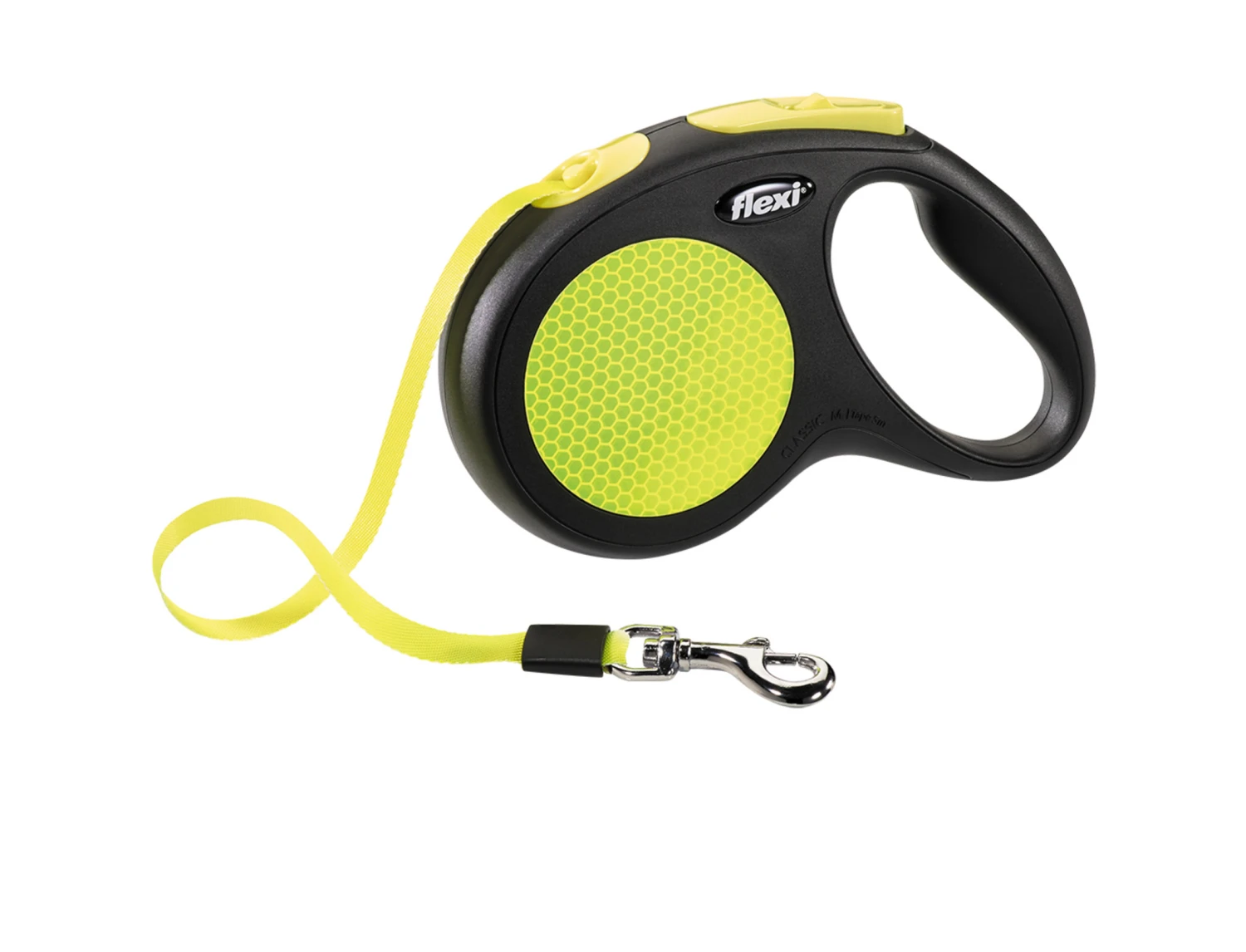 Flexi Neon Zwart/neon M (riem 5 M) 3 Flexi Neon Zwart/neon M (riem 5 M)