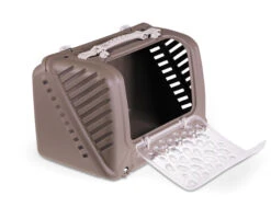 Transport P-BAG Taupe 44,5×26,5x28cm -Savic Winkel p20 vad 13451 transport p bag taupe 445x265x28cm 1