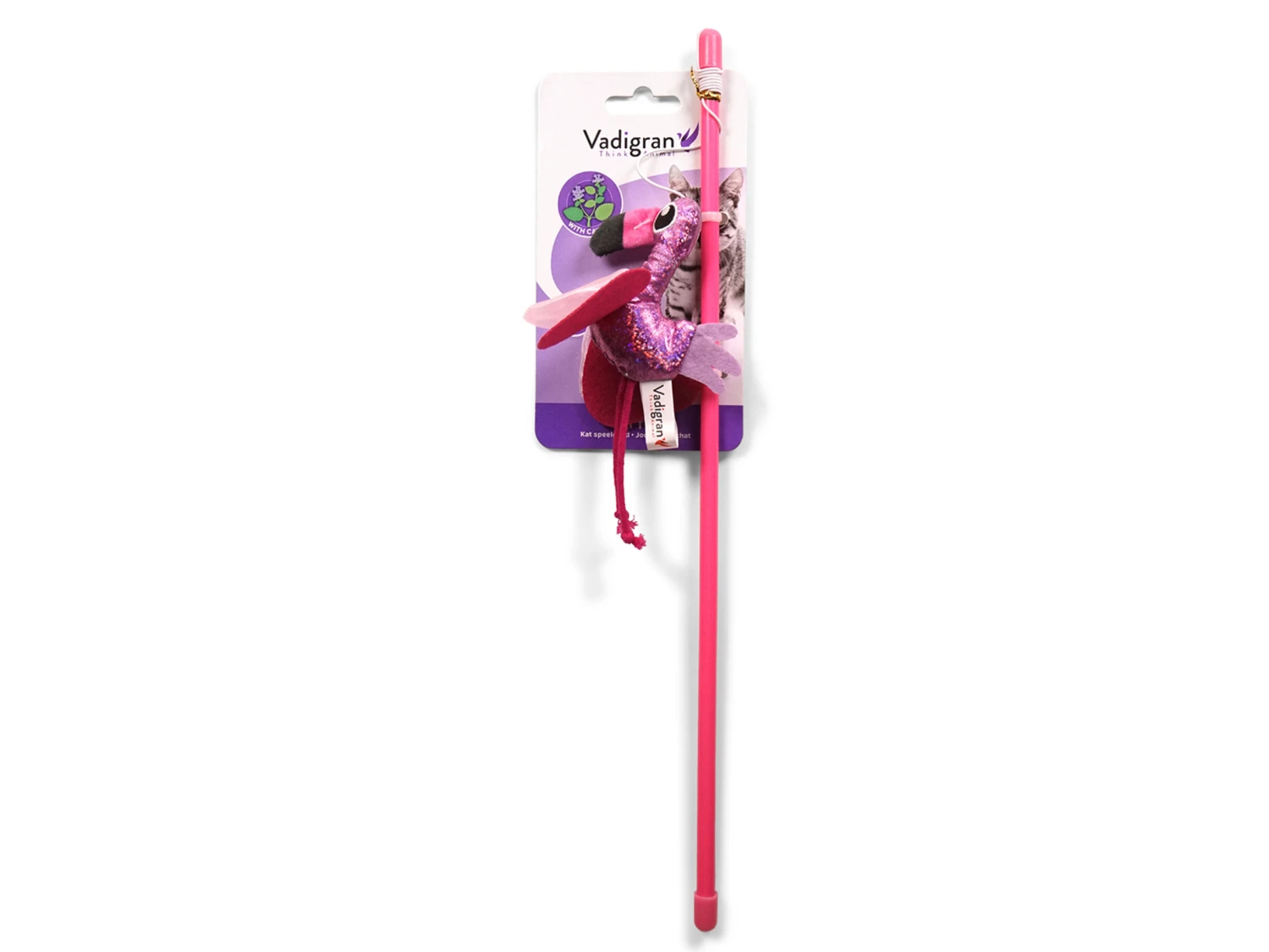 Speelgoed Kat Hengel Flamingo 40cm 6 Speelgoed Kat Hengel Flamingo 40cm - Afbeelding 4