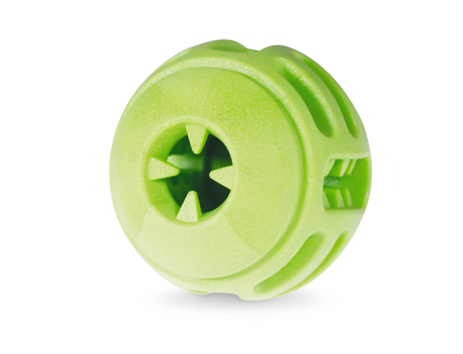 Speelgoed Hond TPR Bal Green Apple 8cm 4 Speelgoed Hond TPR Bal Green Apple 8cm - Afbeelding 2