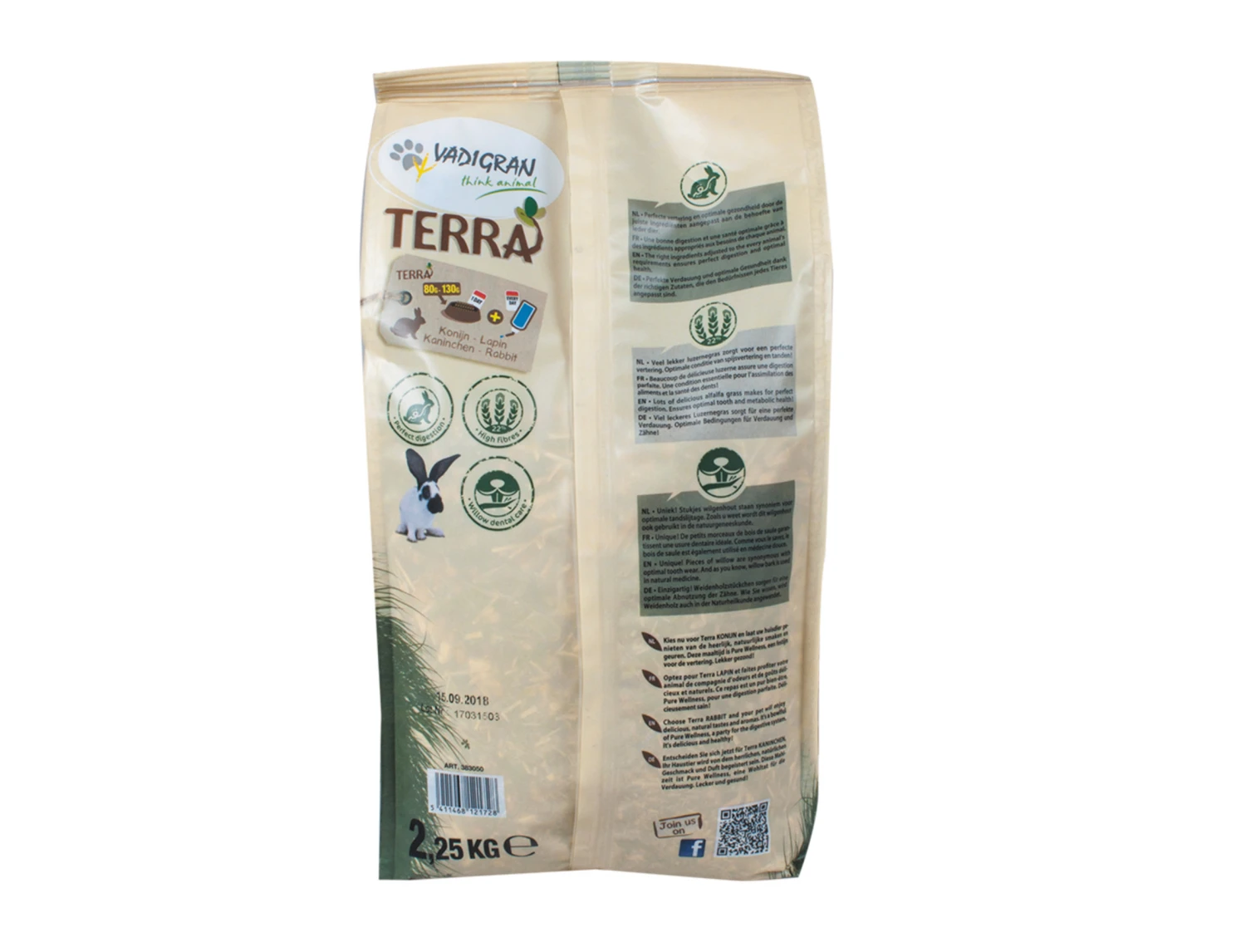 TERRA Konijn 2,25 Kg 8 TERRA Konijn 2,25 Kg - Afbeelding 6