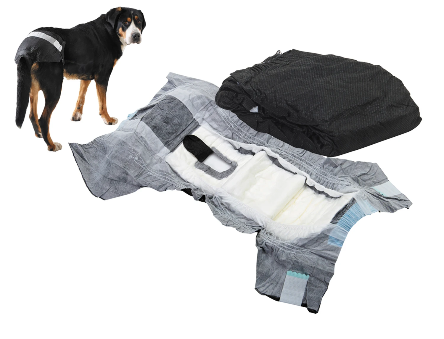 Savic Hondenpamper Comfort Nappy Nr7 Buikomtrek: 74-84cm 3 Savic Hondenpamper Comfort Nappy Nr7 Buikomtrek: 74-84cm