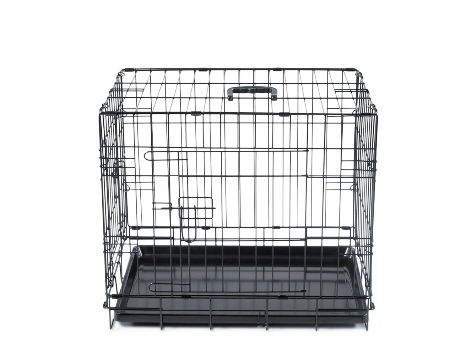 Draadkooi Opvouwbaar Classic Zwart 63x44x50cm 6 Draadkooi Opvouwbaar Classic Zwart 63x44x50cm - Afbeelding 4