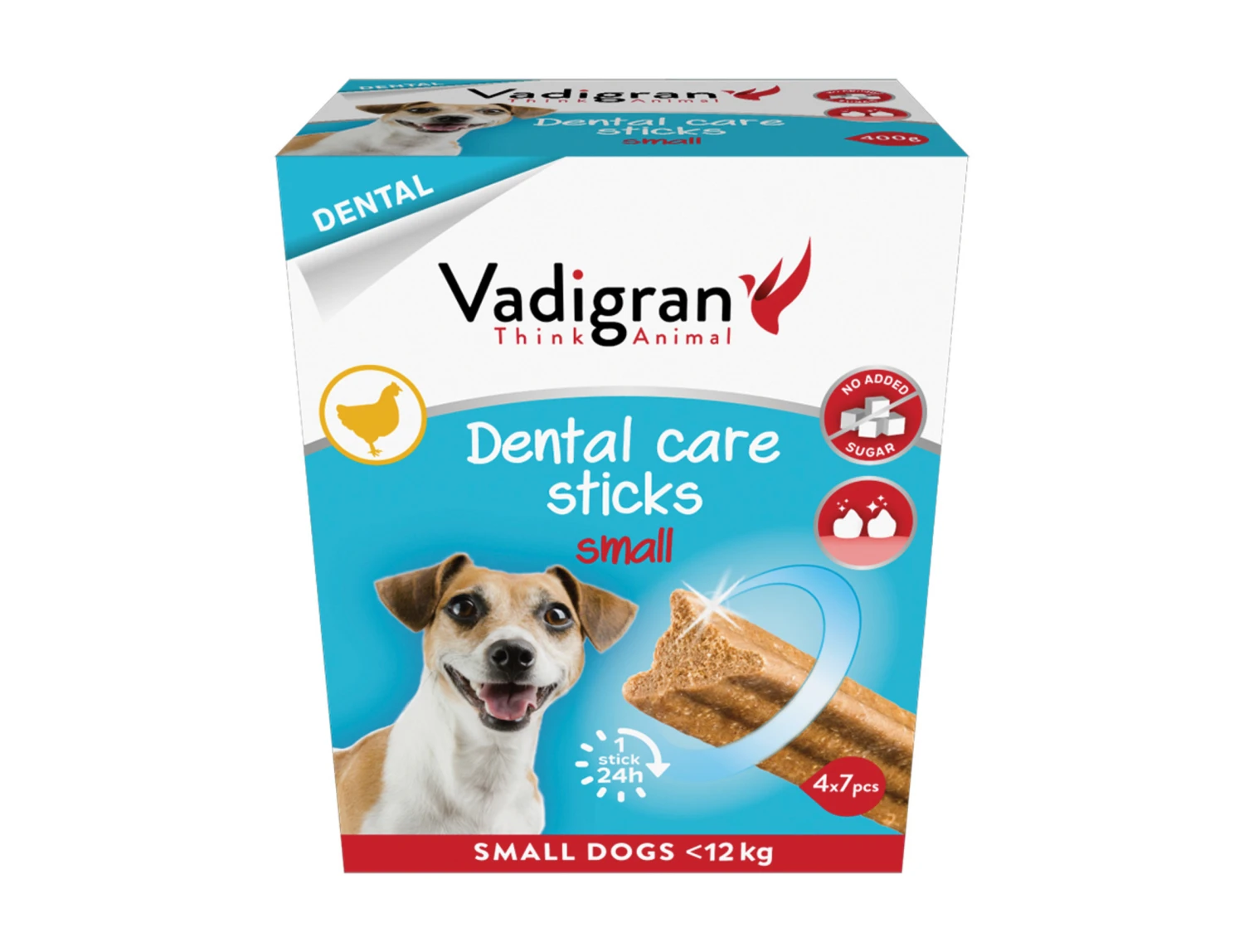 Dental Care Sticks “Fresh” S 400g/8cm 6 Dental Care Sticks “Fresh” S 400g/8cm - Afbeelding 4