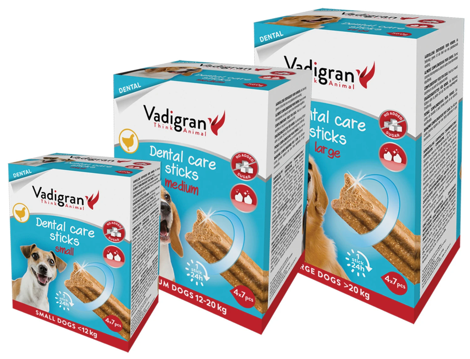 Dental Care Sticks “Fresh” S 400g/8cm 5 Dental Care Sticks “Fresh” S 400g/8cm - Afbeelding 3