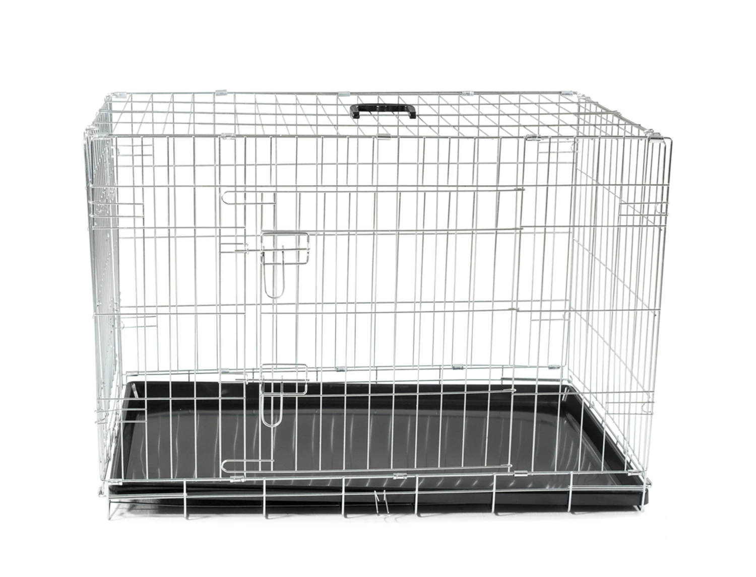 Draadkooi Opvouwbaar Classic Zilver 93x58x64cm 7 Draadkooi Opvouwbaar Classic Zilver 93x58x64cm - Afbeelding 5