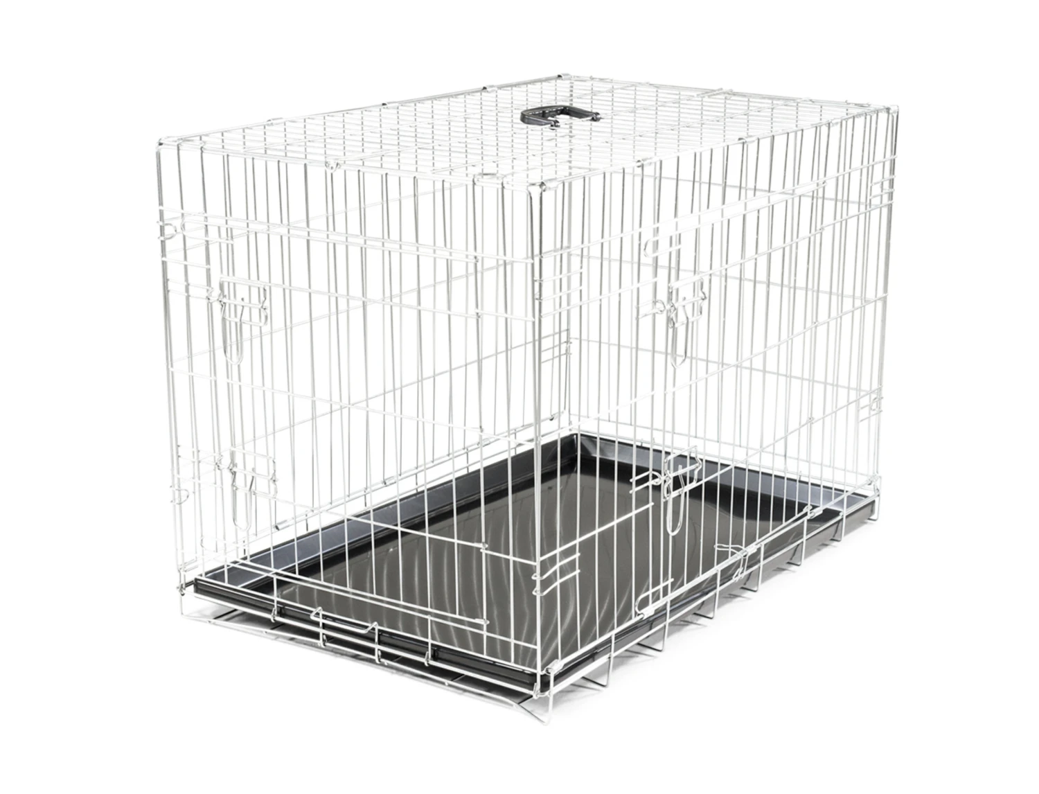 Draadkooi Opvouwbaar Classic Zilver 93x58x64cm 3 Draadkooi Opvouwbaar Classic Zilver 93x58x64cm