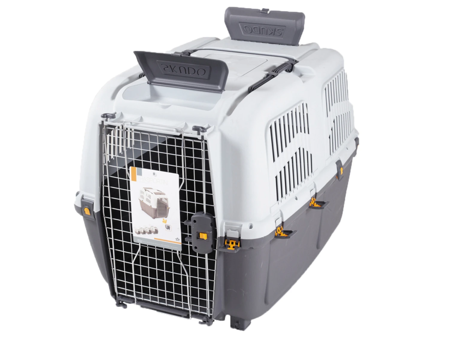 Transport Plastiek Skudo 7 Iata Grijs 105X73X76cm 8 Transport Plastiek Skudo 7 Iata Grijs 105X73X76cm - Afbeelding 6