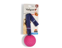 Speelgoed Hond TPR Bal Met Touw Red Frutti 6,3cm -Savic Winkel p3314 vad 14085 speelgoed hond tpr bal met touw red frutti 63cm 1