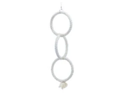 Speelgoed Vogel Klimring Katoen Drievoudig 72/24cm