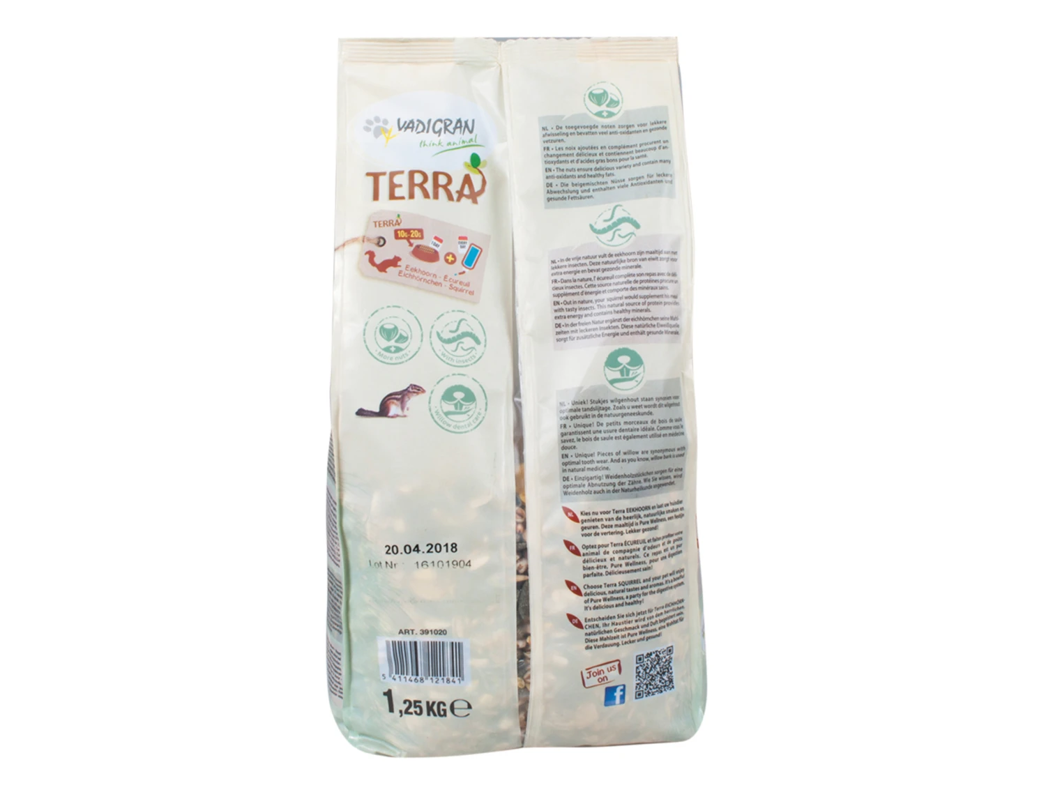 TERRA Eekhoorn 1,25 Kg 5 TERRA Eekhoorn 1,25 Kg - Afbeelding 3