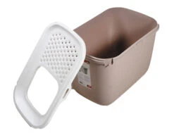 Savic Toilethuis Hop In Mokka 58x39x40cm -Savic Winkel p4 vad 13060 toilethuis hop in mokka 58x39x40cm 1