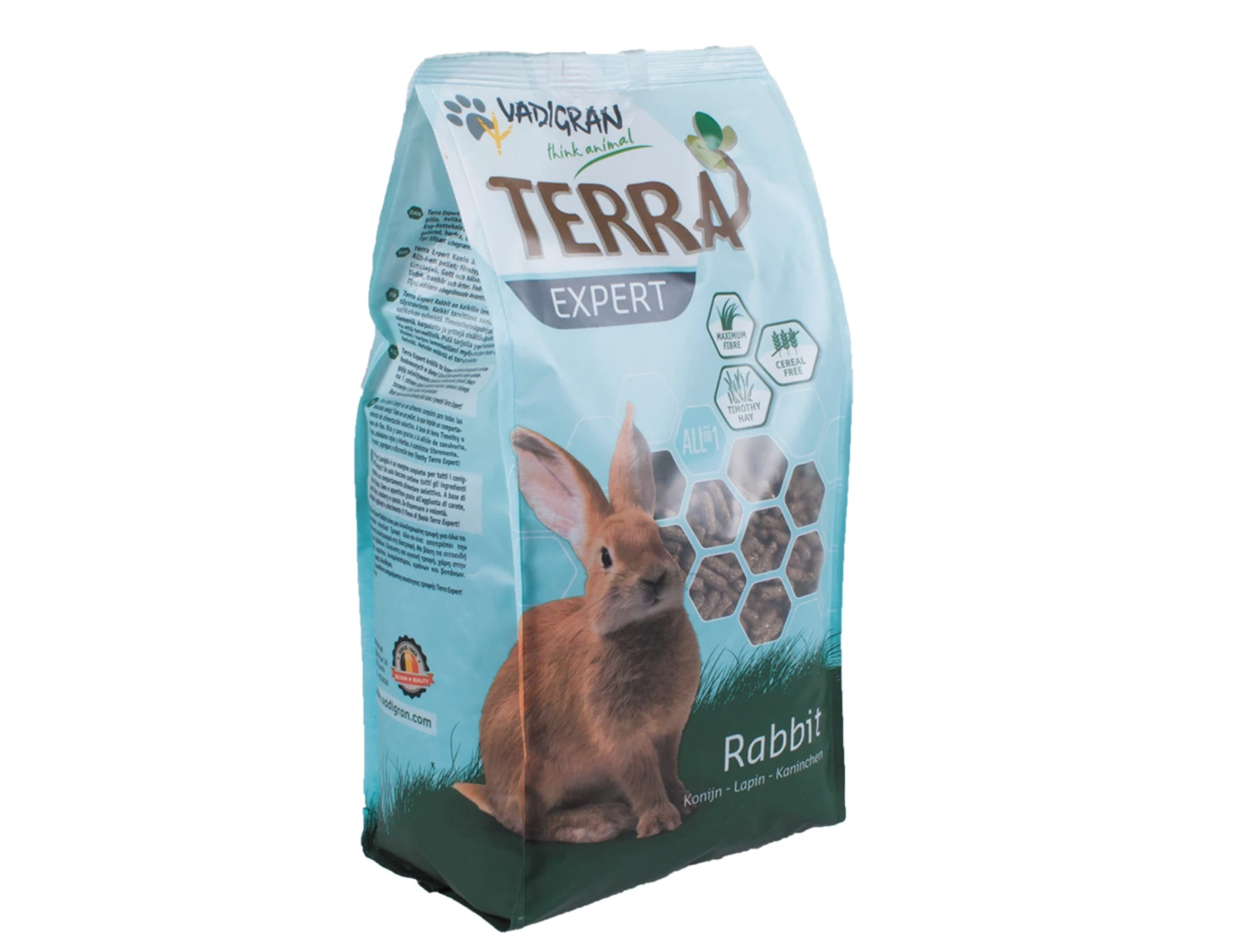 TERRA EXPERT Timotee Konijn 2kg 4 TERRA EXPERT Timotee Konijn 2kg - Afbeelding 2