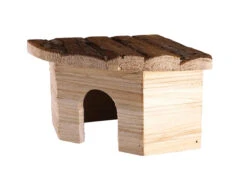 Knaagdierhuis Hout Leli 21x15x10cm