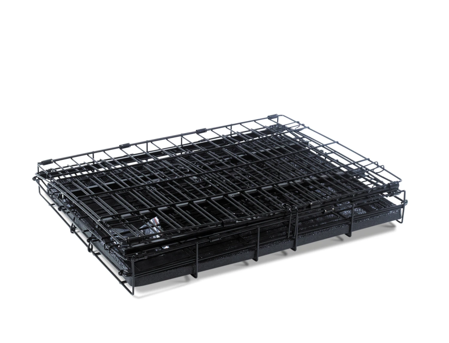 Draadkooi Opvouwbaar Premium Zwart 63x44x50cm 7 Draadkooi Opvouwbaar Premium Zwart 63x44x50cm - Afbeelding 5