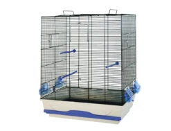 Kooi Kleine Vogel Ambra Zwart/zand 56,5×36,5x74cm