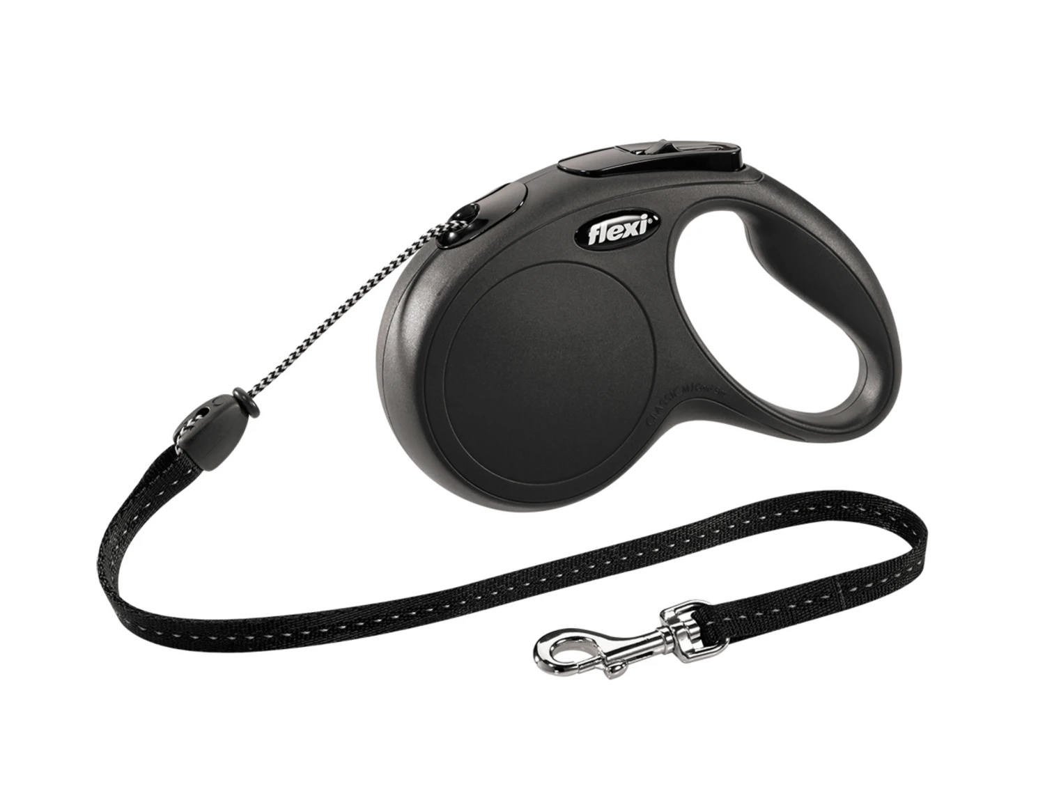 Flexi Classic Zwart M (koord 5m) 3 Flexi Classic Zwart M (koord 5m)