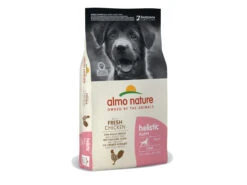 Almo Nature HOL Dogs 12Kg L Puppy – Kip En Rijst