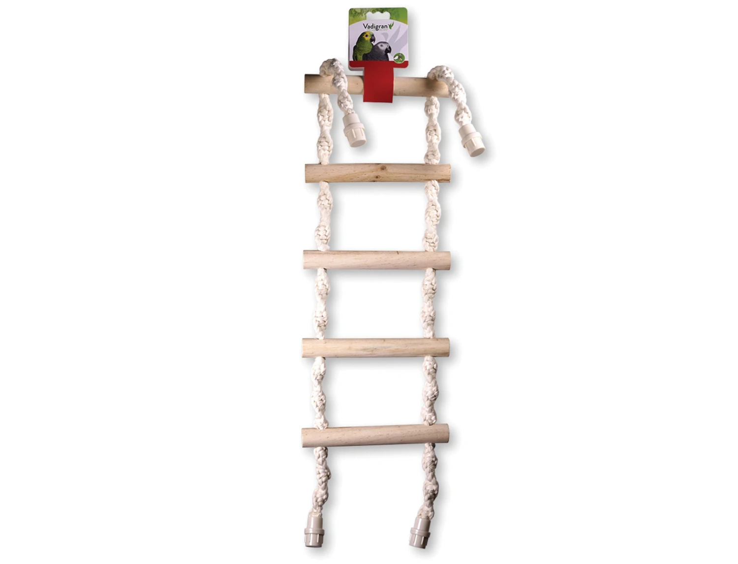 Speelgoed Vogel Touwladder 5 Sporten 75cm 5 Speelgoed Vogel Touwladder 5 Sporten 75cm - Afbeelding 3