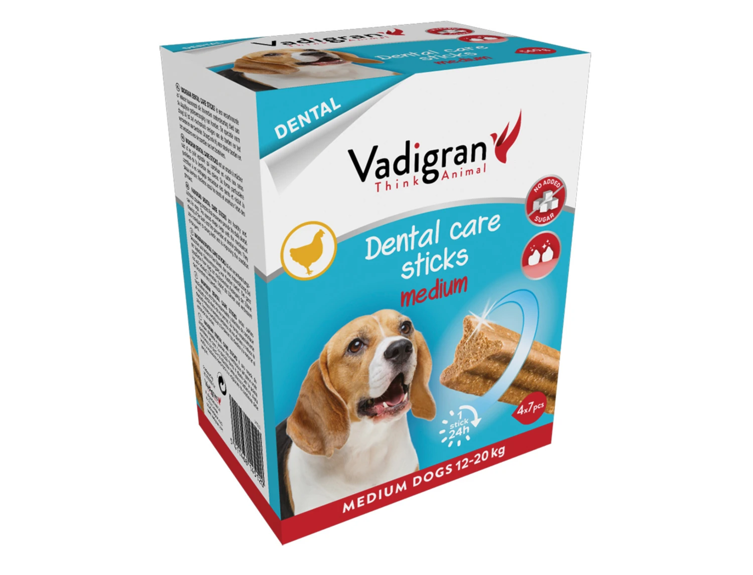 Dental Care Sticks “Fresh” M 560g/12cm 6 Dental Care Sticks “Fresh” M 560g/12cm - Afbeelding 4