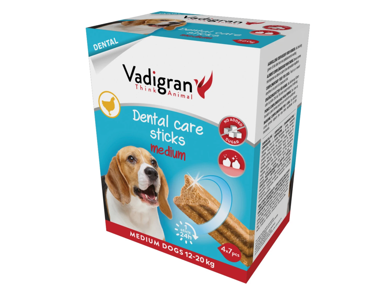 Dental Care Sticks “Fresh” M 560g/12cm 4 Dental Care Sticks “Fresh” M 560g/12cm - Afbeelding 2