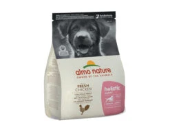 Almo Nature HOL Dogs 2Kg M-L Puppy – Kip En Rijst