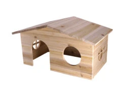 Knaagdierhuis Hout Hali 38x23x21cm