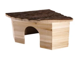 Knaagdierhuis Hout Leli 40x28x16cm