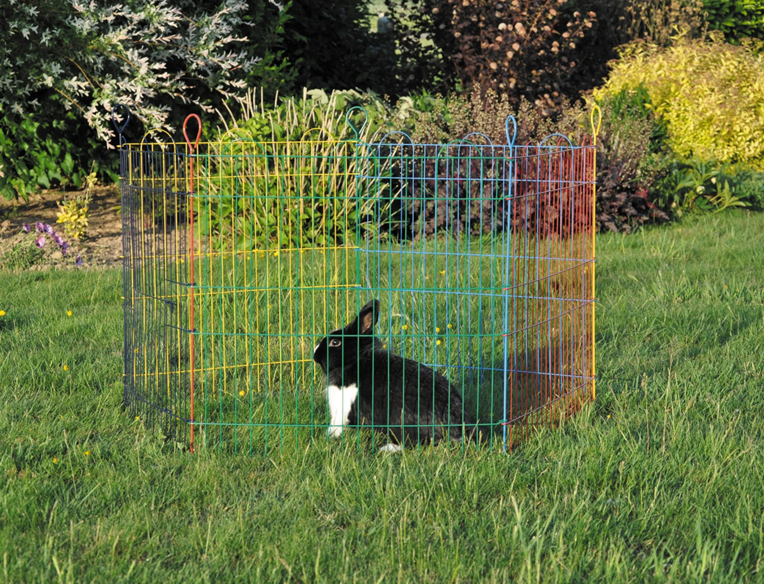 Park Vr Konijnen Multicolor 60 X 60 Cm 4 Park Vr Konijnen Multicolor 60 X 60 Cm - Afbeelding 2