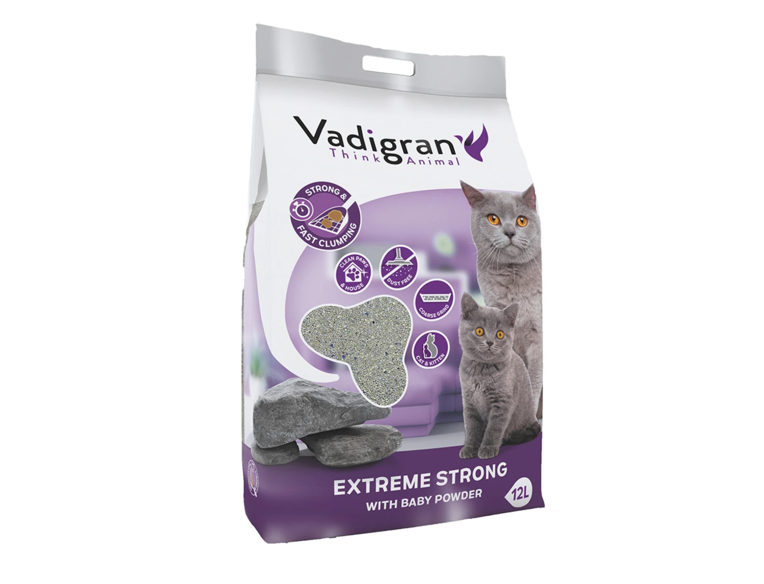Cat Litter Bentonite Extreme Strong 12kg-12L 3 Cat Litter Bentonite Extreme Strong 12kg-12L