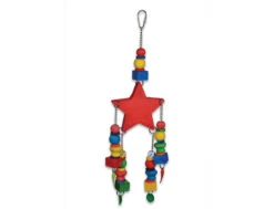 Speelgoed Vogel Red Star Multikleur 40cm -Savic Winkel p656 vad 14056 speelgoed vogel red star multikleur 40cm 1