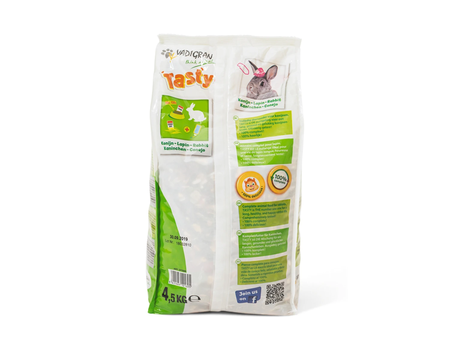 Tasty Konijn 4,5 Kg 5 Tasty Konijn 4,5 Kg - Afbeelding 3