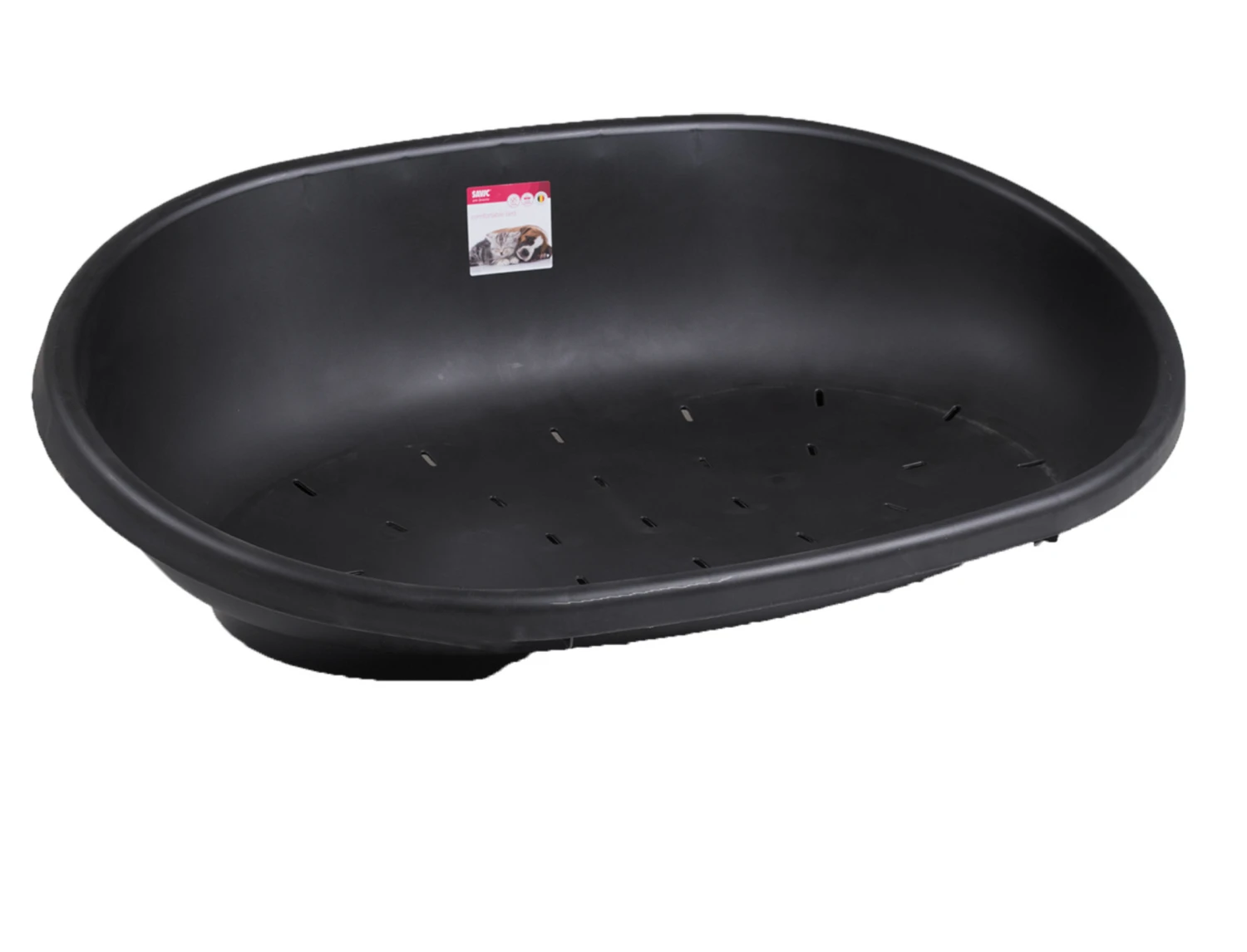 Savic Mand Snooze Zwart 117x80x34cm XXL 7 Savic Mand Snooze Zwart 117x80x34cm XXL - Afbeelding 5