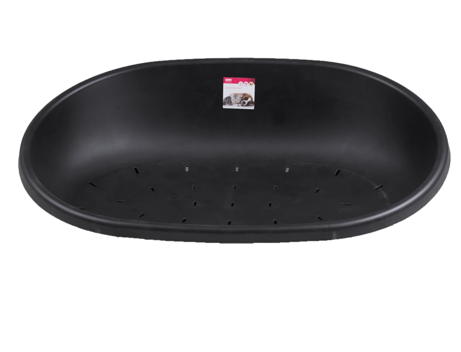 Savic Mand Snooze Zwart 117x80x34cm XXL 4 Savic Mand Snooze Zwart 117x80x34cm XXL - Afbeelding 2