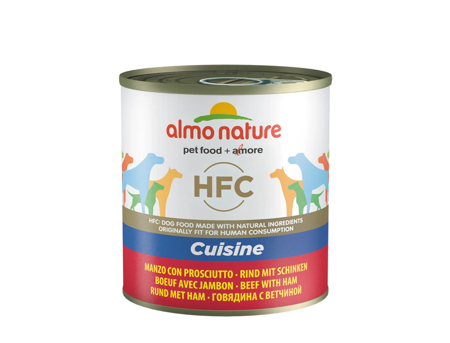 Almo Nature HFC Dogs 290g Natural – Rundvlees Met Ham 3 Almo Nature HFC Dogs 290g Natural – Rundvlees Met Ham