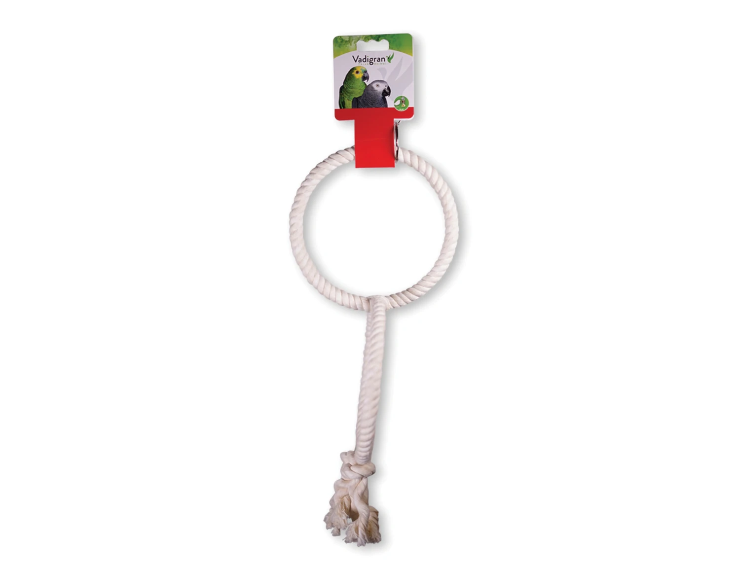 Speelgoed Vogel Klimring Katoen Dubbel 32/14cm 5 Speelgoed Vogel Klimring Katoen Dubbel 32/14cm - Afbeelding 3