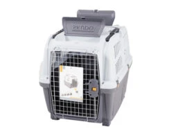 Transport Plastiek Skudo 6 Iata Grijs 92X63X70cm -Savic Winkel p7358 vad 4763 transport plastiek skudo 6 iata grijs 92x63x70cm 1