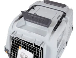 Transport Plastiek Skudo 5 Iata Grijs 79×58,5x65cm -Savic Winkel p7389 vad 9234 transport plastiek skudo 5 iata grijs 79x585x65cm 1