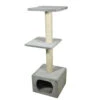 Kattenklim Classic 4 Lichtgrijs 37x37x108cm -Savic Winkel p7510 vad 13046 kattenklim classic 4 lichtgrijs 37x37x108cm 1