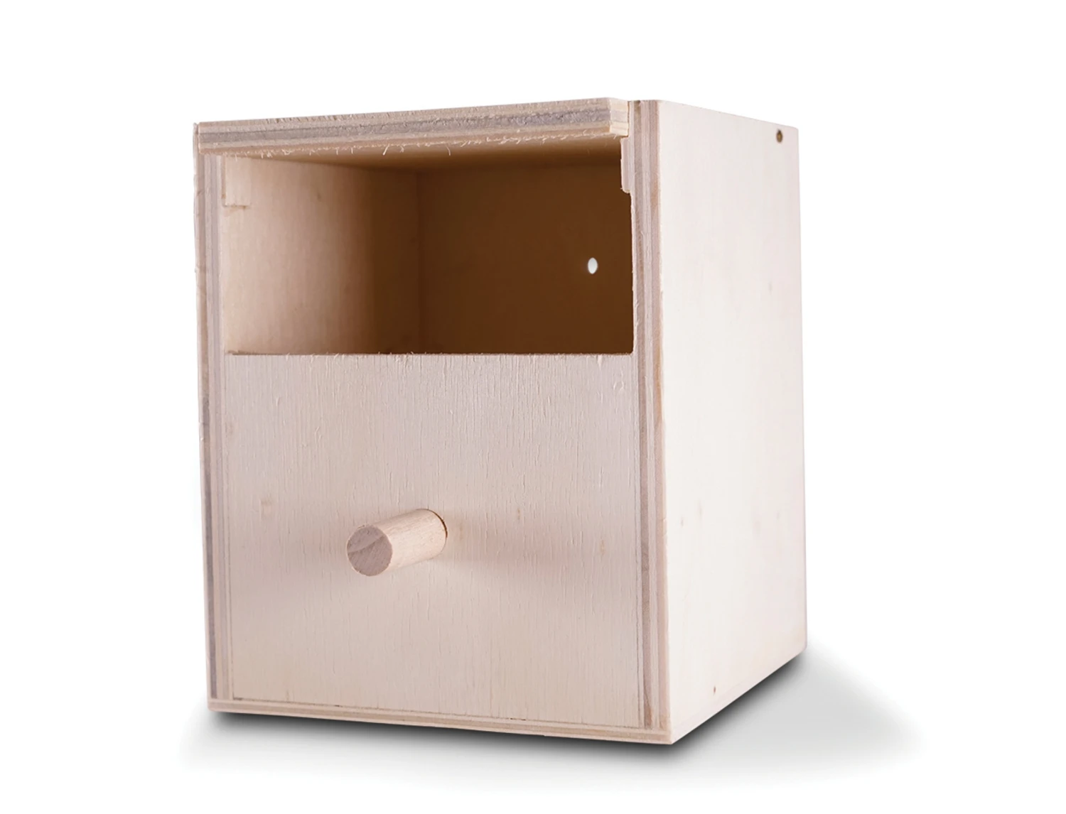 Merkloos Houten Exotennestkast Open 11,5×11,5×12,5cm 5 Merkloos Houten Exotennestkast Open 11,5×11,5×12,5cm - Afbeelding 3