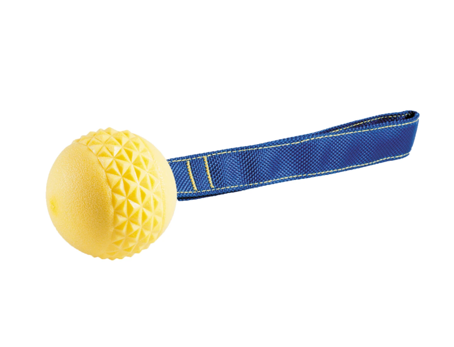 Speelgoed Hond TPR Bal Touw Yellow Vanilla 6,3cm 3 Speelgoed Hond TPR Bal Touw Yellow Vanilla 6,3cm