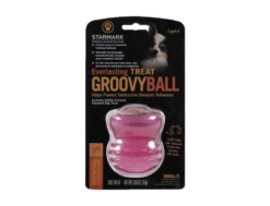 Starmark Everlasting Treat Groovy Ball Ø 6x8cm S -Savic Winkel p8034 vad 11063 everlasting treat groovy ball 6x8cm s 1